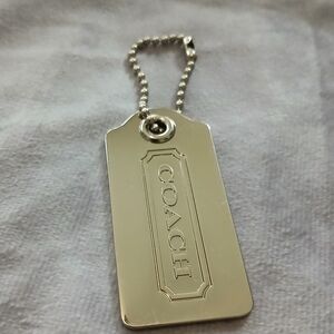 Coach Silver tone accessory